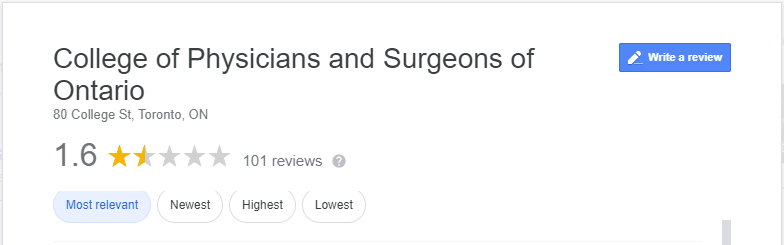 CPSO Reviews